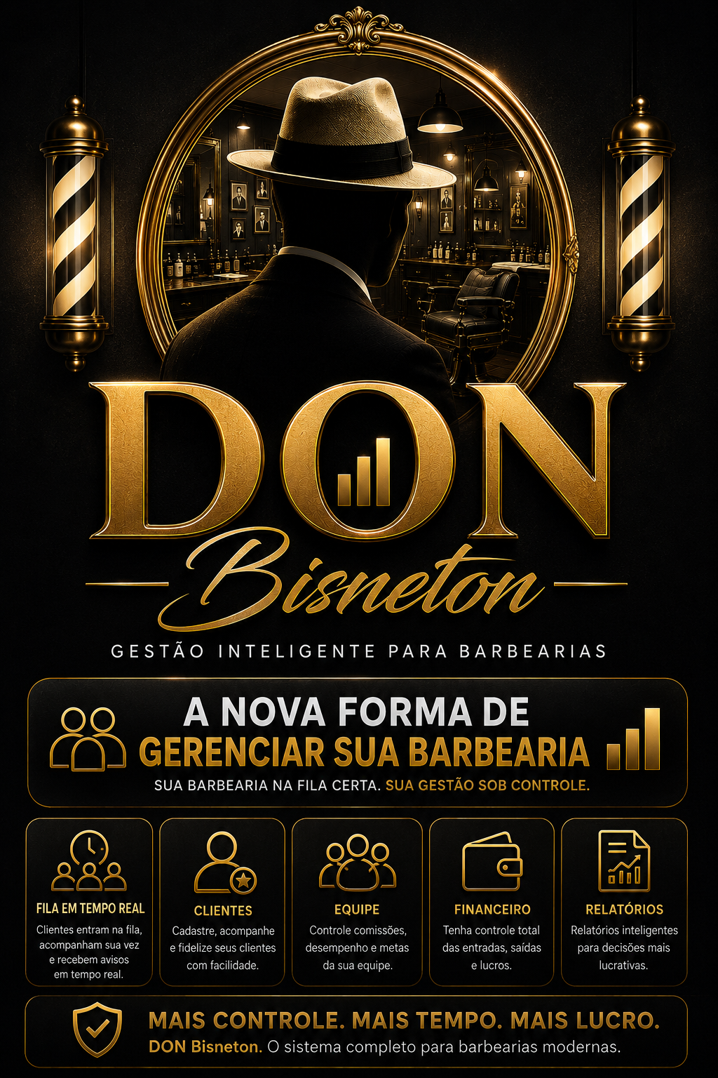 Don Bisneton — gestão inteligente para barbearias